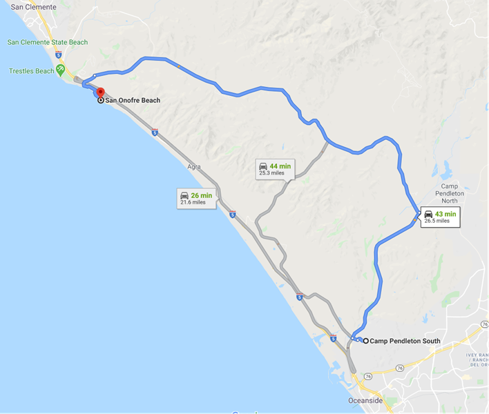 Your PCS Move to Camp Pendleton, California